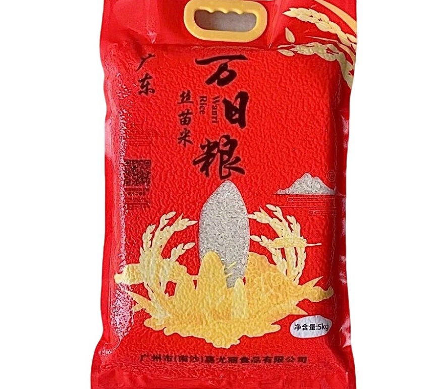 萬(wàn)日糧絲苗米真空包裝5KG實(shí)惠裝